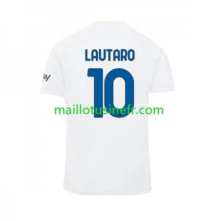 Maillot de Foot Inter Milan Lautaro Martinez 10 Extérieur 2023-24 Maillot de Foot Inter Milan Lautaro Martinez 10 Extérieur 2023-24